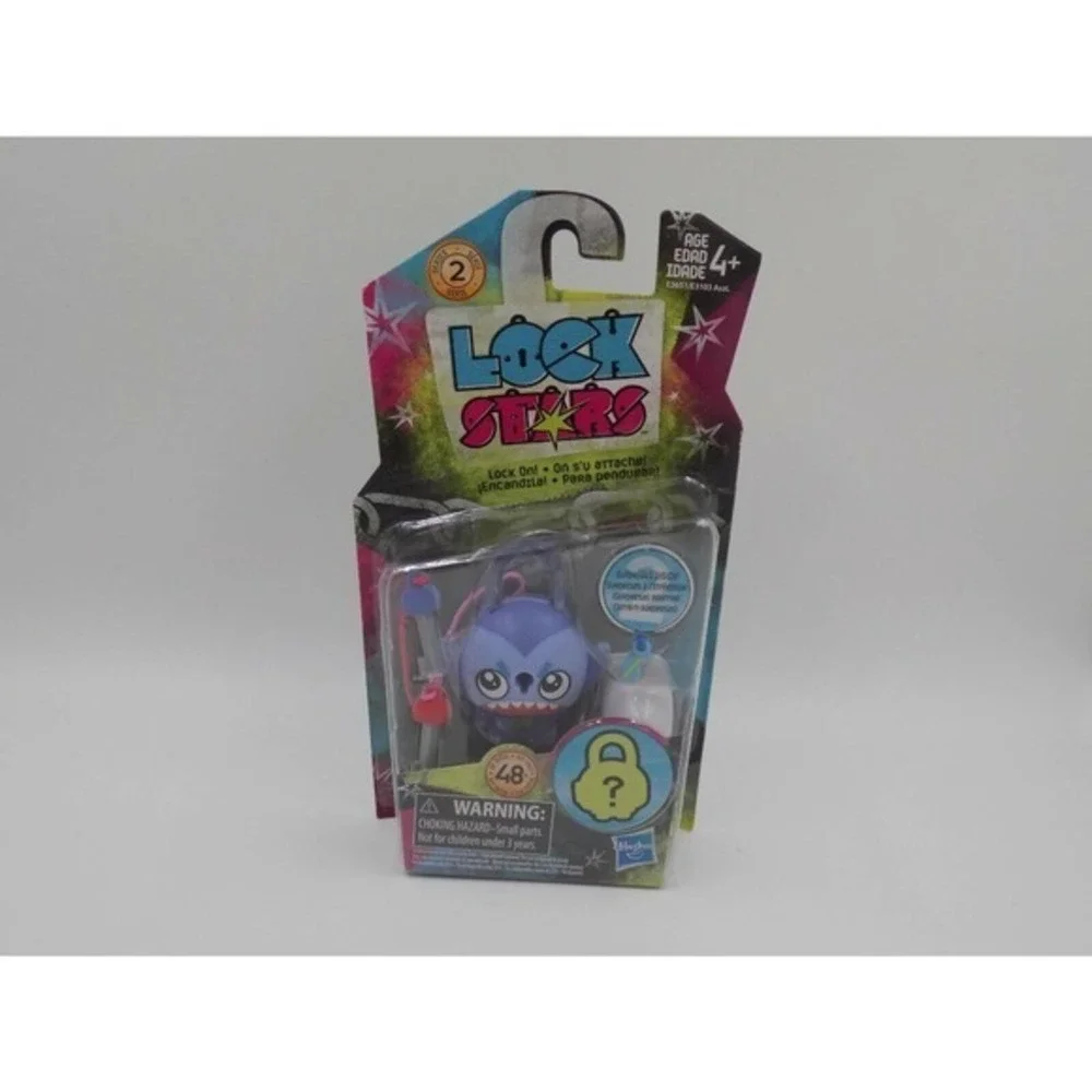 LOCK STARS Series 2 BLUE SHARK FISH Decorative Lock + Surprise Mini‎ Lock